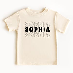 Personalized Youth Name Sweater, Monogrammed Sweatshirt, Name Hoodie, Sweaters for Girls Boys Tshit, Toddler Custom Name Tee