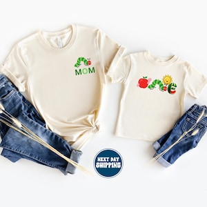 Caterpillar Birthday Shirt, Hungry Caterpillar Family Matching Tees, First Birthday Outfit, I'm One Apparel, Boys Celebration Clothing