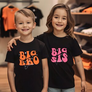 Personalized Sibling Shirts, Big Brother-Lil Brother Shirts, Big Sister- Lil Sister Shirts, Custom Matching Family Shirts, Sister Gifts