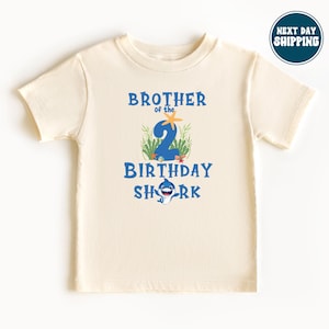 Babyshirt haai verjaardag, aangepast familieshirt haai, babyshirt Shark Doo Doo, bijpassende familieshirt, babyshirt haai thema,