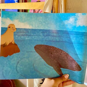 Gray Whale's Journey Children's Book: Waldorf Inspired, From Baja With Love image 4