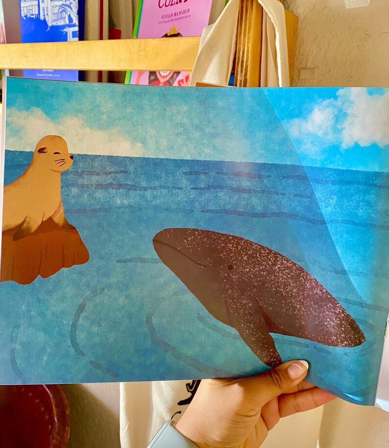 Gray Whale's Journey Children's Book: Waldorf Inspired, From Baja With Love image 4