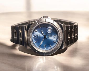 SEIKO PERPETUAL CALENDAR 腕時計 Seiko Watch 8F32-0050 Perpetual Calendar Yellow Tone Working