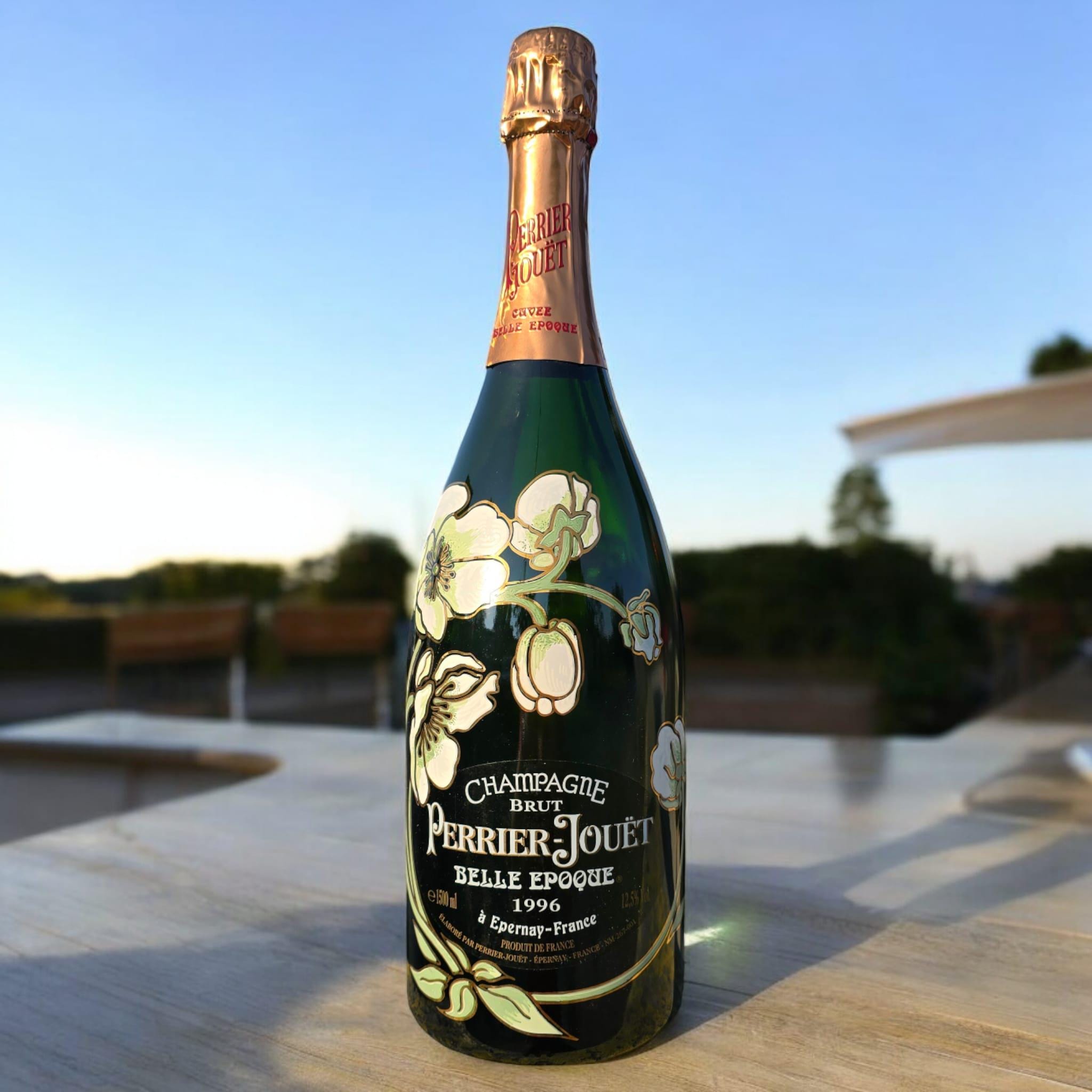 Rare Perrier-jouët Belle Époque 1996 Magnum Display Bottle: Hand