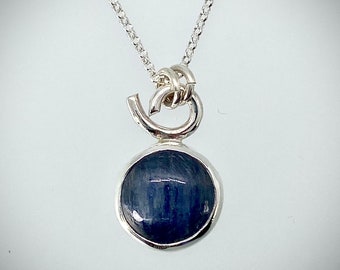 Sterling Silver Kyanite Necklace