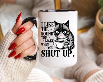 Funny Sarcastic Coffee Mug, Silly Quote Gift