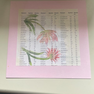 Tarjeta de felicitación única hecha a mano con acuarela y tinta, en blanco para su propio mensaje.