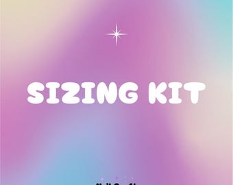 Sizing Kit | For Reusable Press On Nails. Custom Shapes