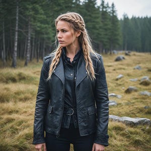 Genuine Leather Viking Jacket , Viking Warrior Leather Jacket , Unisex Warm and Stylish Jacket, Customizable Genuine Leather Jacket