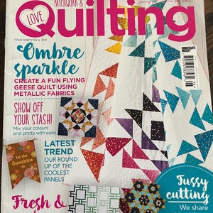 Love Patchwork & Quilting  magazine - 2021