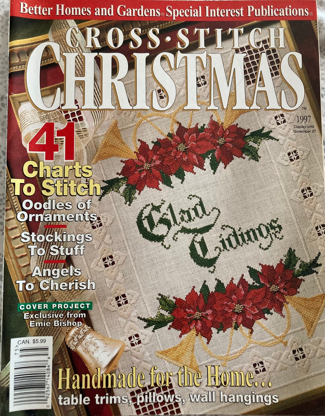 Better Homes and Gardens Cross Stitch Christmas Magazine Etsy