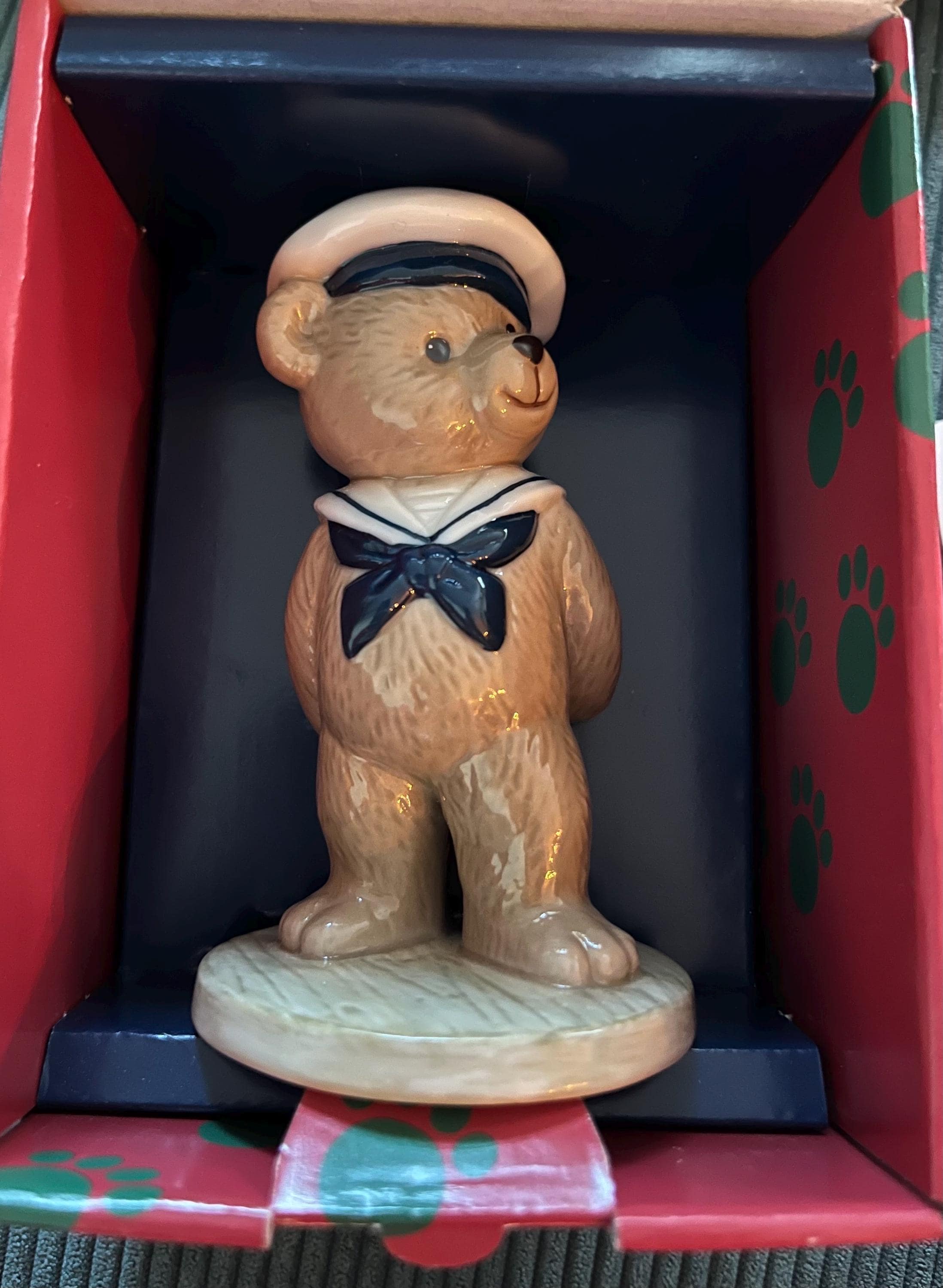 Vintage teddy bear porcelain figurines - Etsy 日本