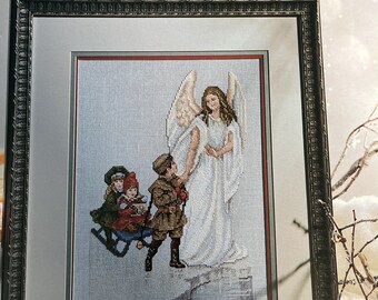 Leisure Arts - Guardian Angel Collection - Cross Stitch Pattern