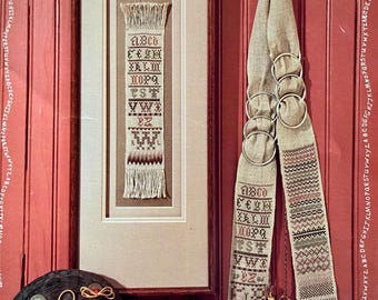 17th Century Book Mark - Chatelaine Cross Stitch Pattern
