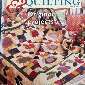 Australia Patchwork & Quilting  magazine - Vol 8, No. 5 - 2001