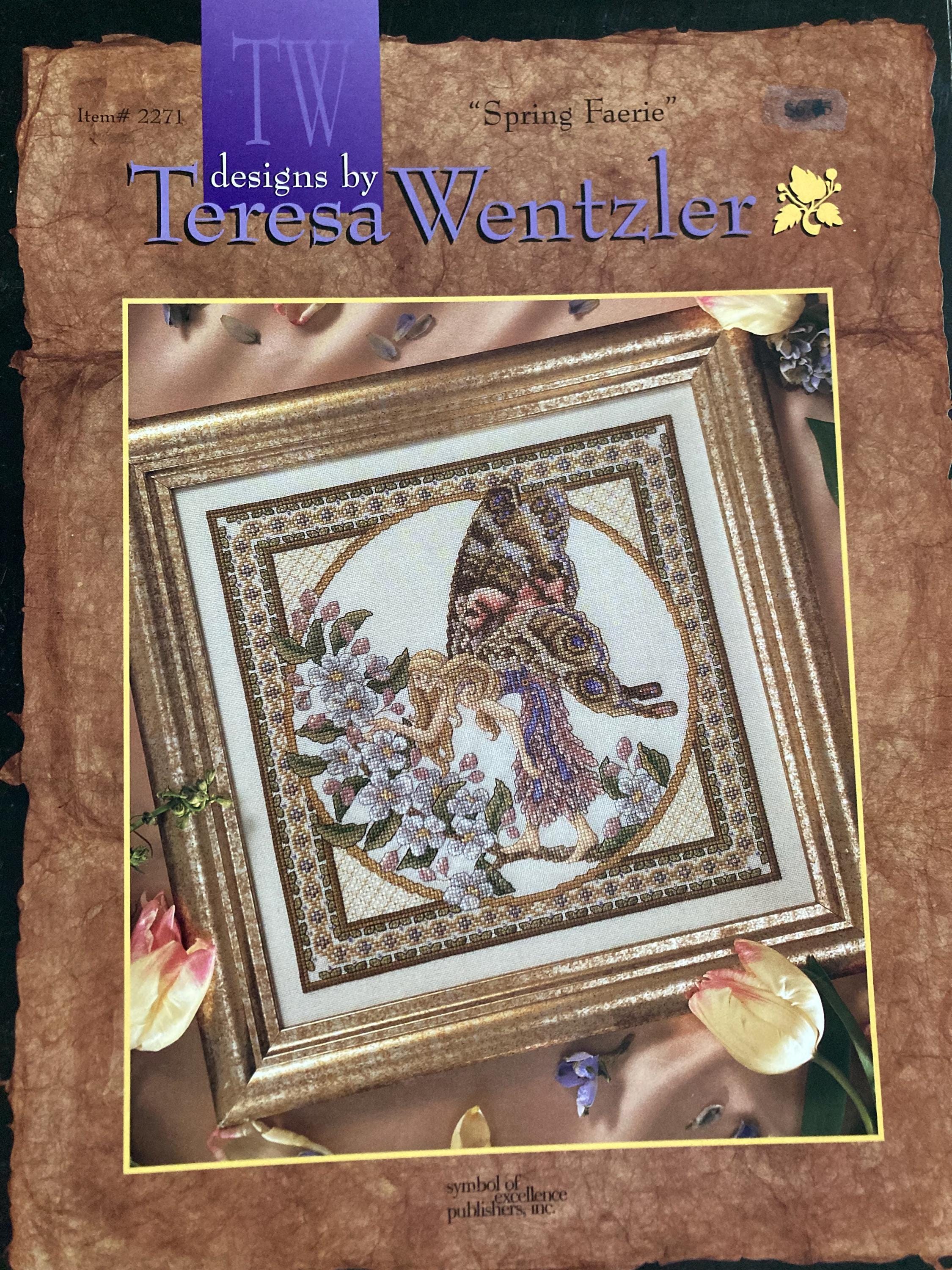 クロスステッチキット Teresa Wentzler リース クロスステッチキット Teresa Wentzler リース NEW Teresa
