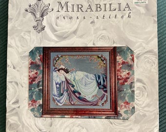 NEW Sealed Mirabilia (Sleeping Beauty) Cross Stitch pattern - 1994