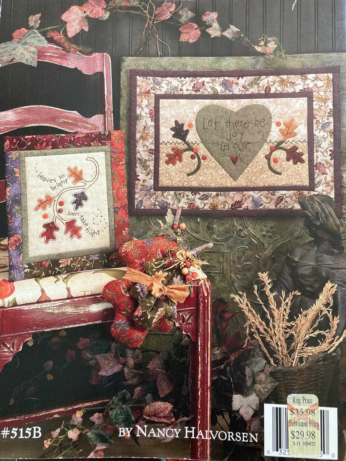 A Harvest Melody Art to Heart Quilt Pattern Book by Nancy Etsy