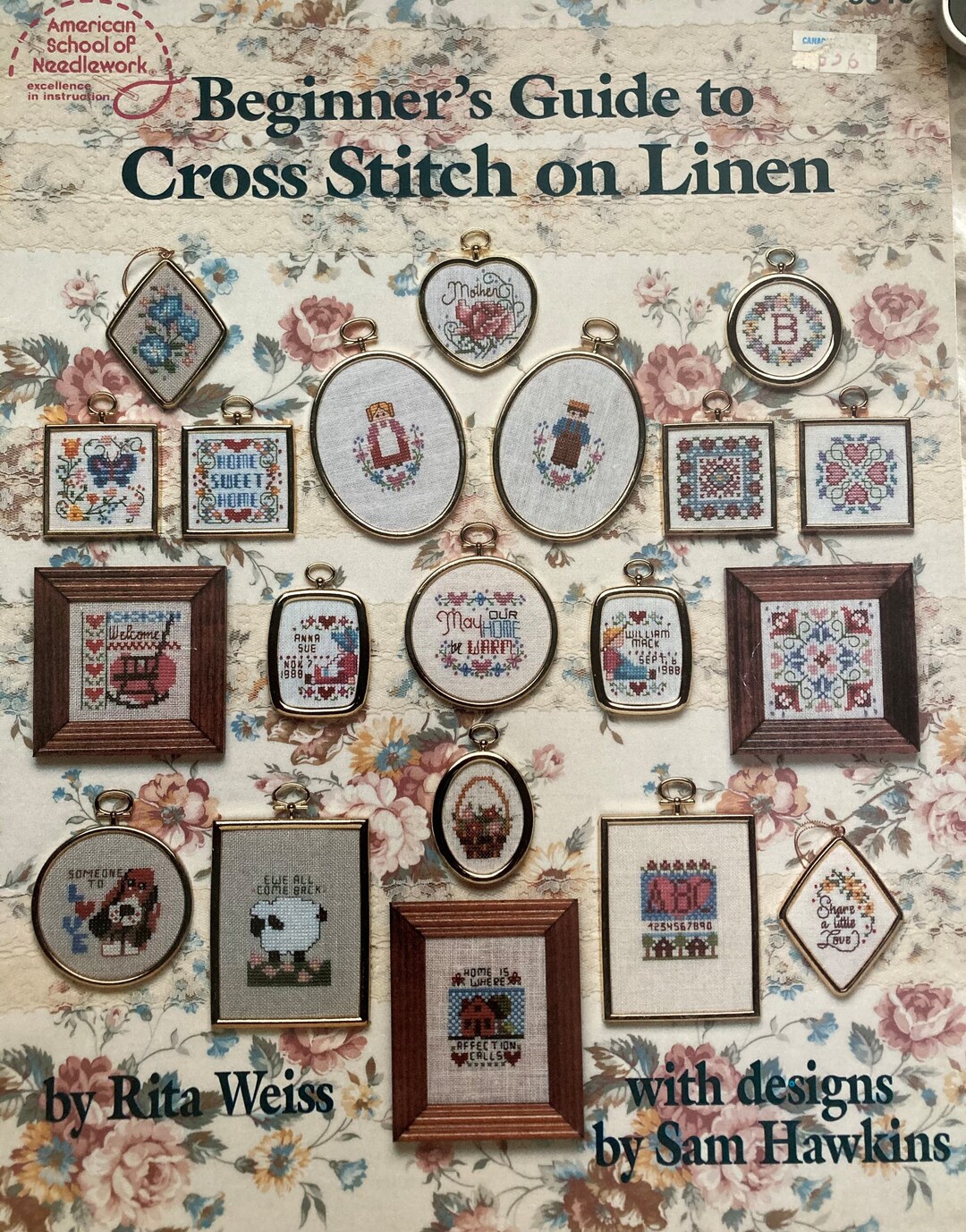 Beginners Guide to Cross Stitch on Linen Cross Stitch Pattern Etsy