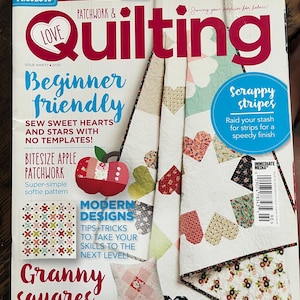 Love Patchwork & Quilting  magazine - 2020