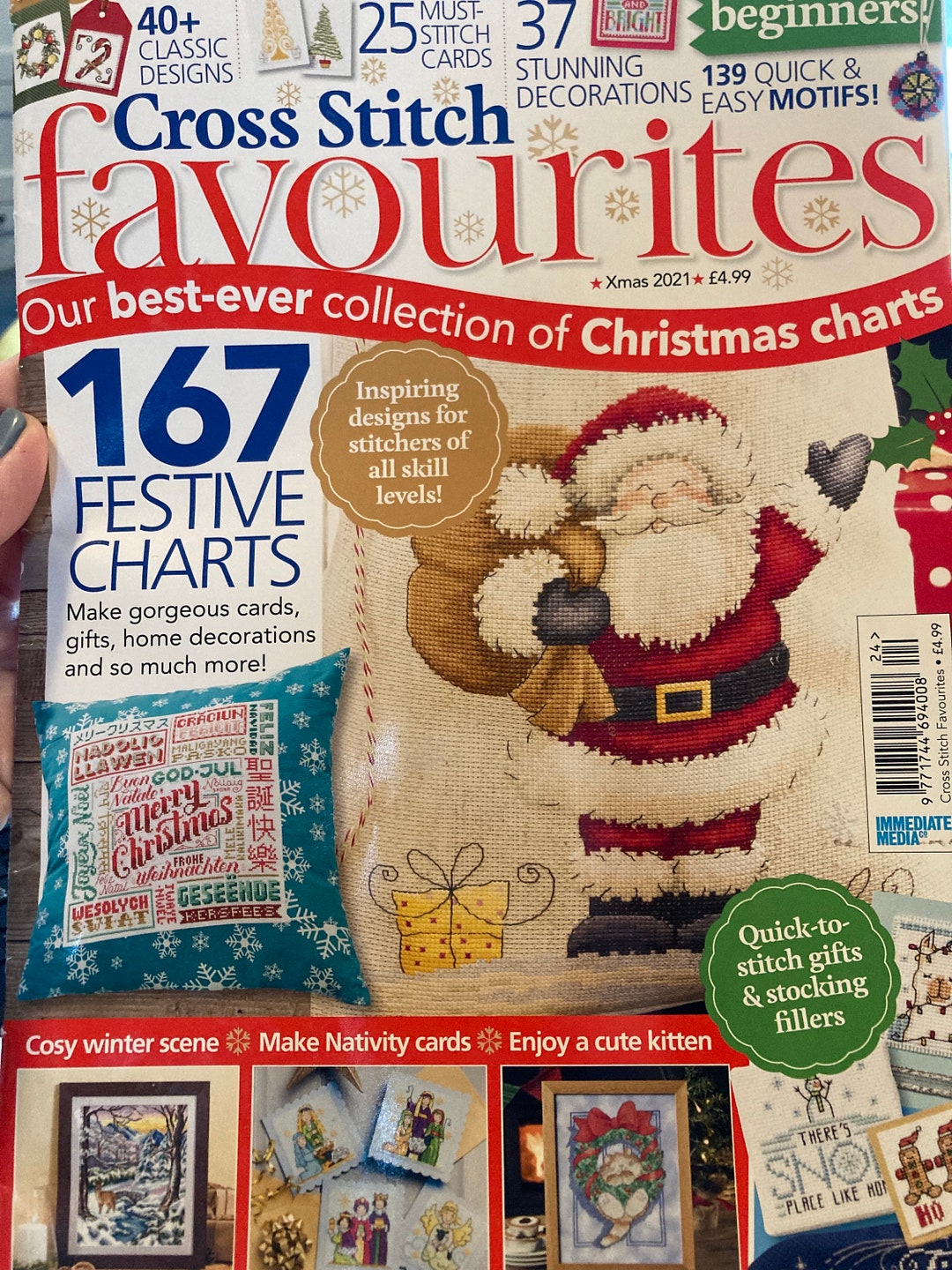 Cross Stitch Favourites Bestever Collection of Christmas Charts Xmas