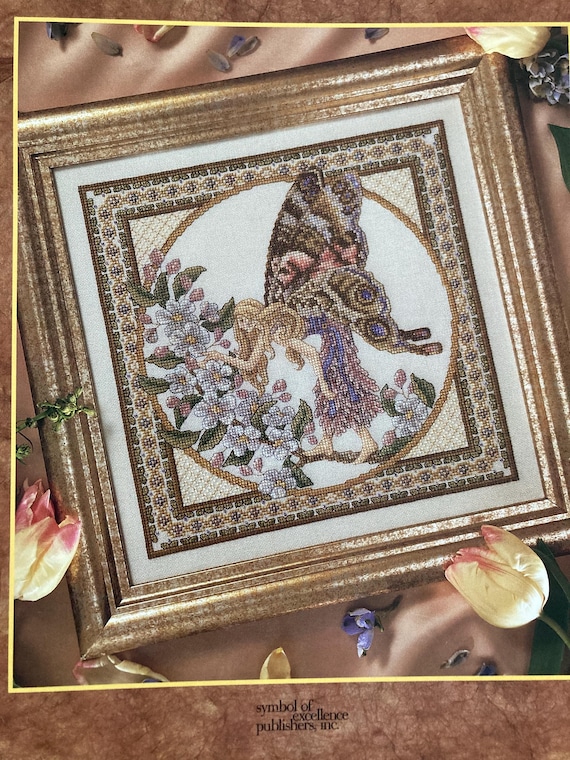 NEW Teresa Wentzler - Spring Faerie Cross Stitch Pattern - Etsy