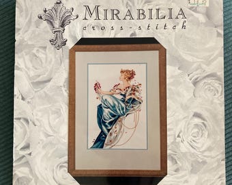 NEW Unused but open Mirabilia (Summer Queen) Cross Stitch pattern - 1996
