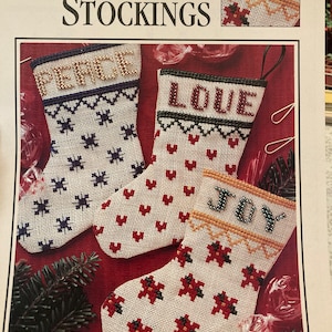 Fancy Little Stockings Cross Stitch Pattern