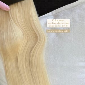 Soft Hair Extensions | Premium Soft Hair ( 100% natural human hair ) Clip on | Double Drawn  24” Blonde