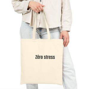 Cotton Canvas Tote Bag: Stress-Free Reusable Shopping Bag