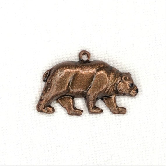 Grizzly bear charm sale