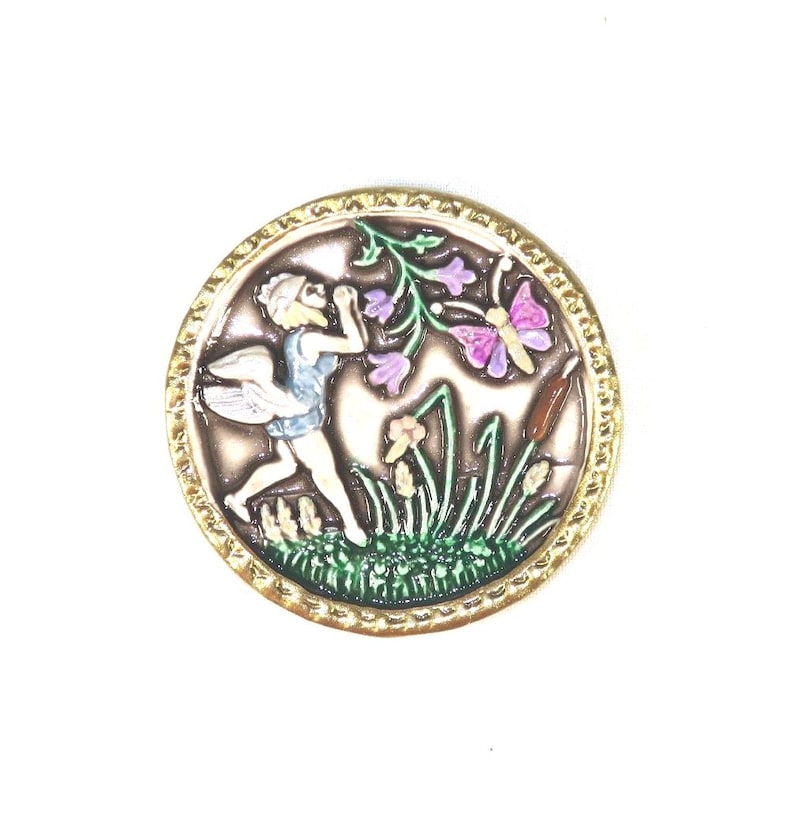 Art Stone Picture Button- Ariel-AS-1037 P2 image 1