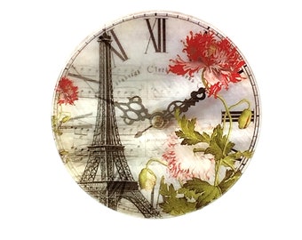 Mother of Pearl, Button or Cabochon -Paris- Eiffel Tower- #1769