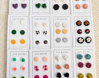 SALE STOCK // Polymer Clay Earrings // Sale Earrings