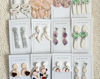 SALE STOCK // Polymer Clay Earrings // Sale Earrings