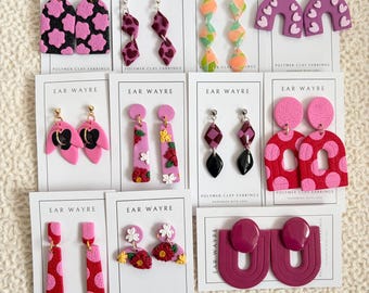 SALE STOCK // Polymer Clay Earrings // Sale Earrings