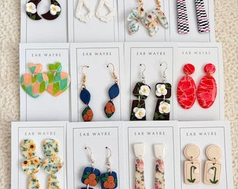SALE STOCK // Polymer Clay Earrings // Sale Earrings