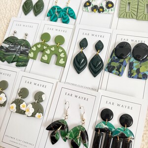 SALE STOCK // Polymer Clay Earrings // Sale Earrings image 2