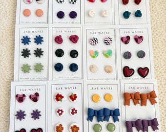 SALE STOCK // Polymer Clay Earrings // Sale Earrings