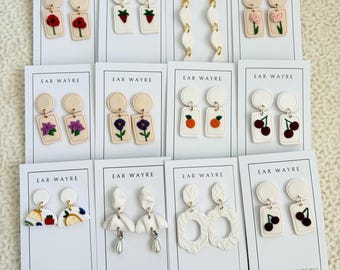 SALE STOCK // Polymer Clay Earrings // Sale Earrings