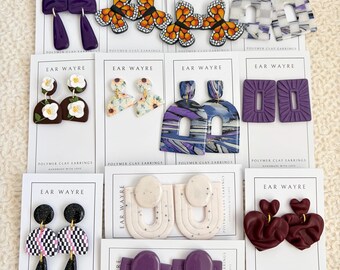 SALE STOCK // Polymer Clay Earrings // Sale Earrings