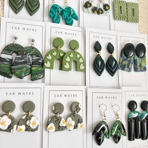 SALE STOCK // Polymer Clay Earrings // Sale Earrings image 3