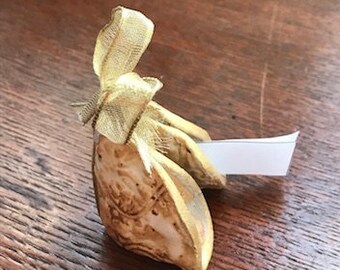 A Ceramic Fortune Cookie