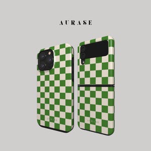 Aesthetic Caro Phone Case iPhone 16 15 14 Samsung Z Flip 6 5 4 Z Fold 4 3 Galaxy A 55 54 S 25 24 Green Gift Idea Birthday