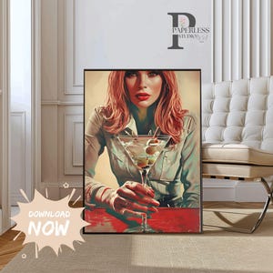 Vuile martinikunst, martiniprint, espresso martini, kustveedrijfster, eigenzinnige martinikunst, leuke cocktailkunst, martinistilleven,