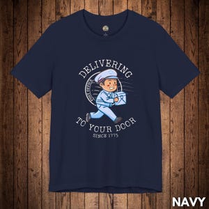 Entregamos a domicilio desde 1775 // Camiseta retro de cartero, camiseta vintage de trabajador postal de USPS