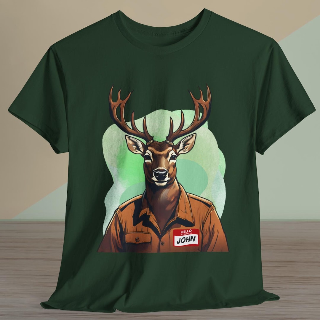 T-shirt Humour Juan's Deere Parodie John Deere Taille XL Marron - Occasion Bon état