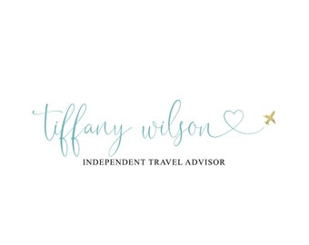 Plane Logo, Travel Logo, Travel Agent Logo Design, Travel Professional Logo, Travel Blog Branding, Travel Advisor, Travel Agent Branding