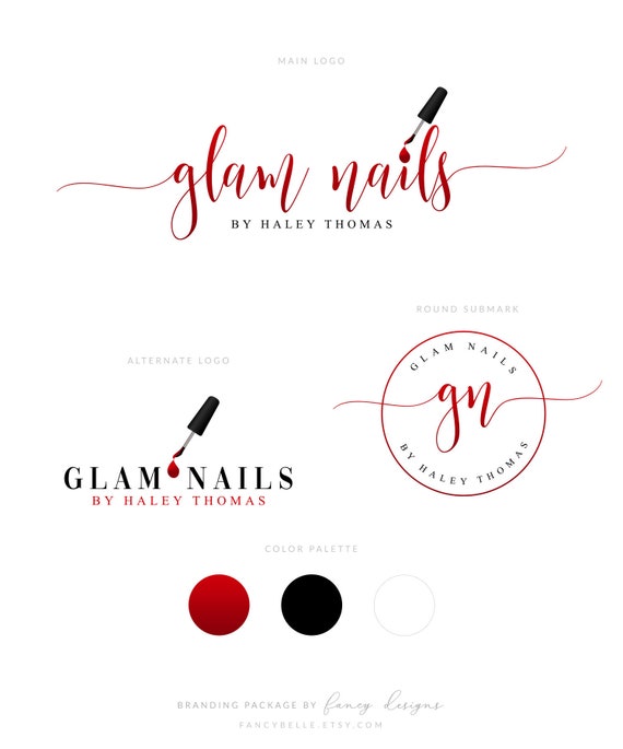 Nail Technician Logo Creator