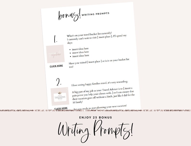 Travel Agent Instagram Post Templates Canva Social Media Templates Instagram Quotes Travel Agent Marketing Content Calendar Writing Prompts image 4